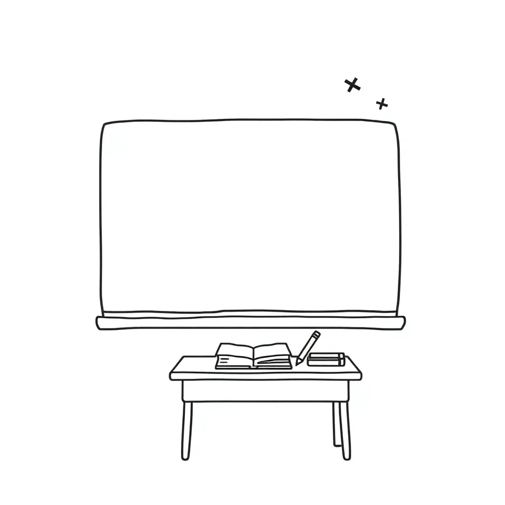 Calculator and decimal numbers illustration