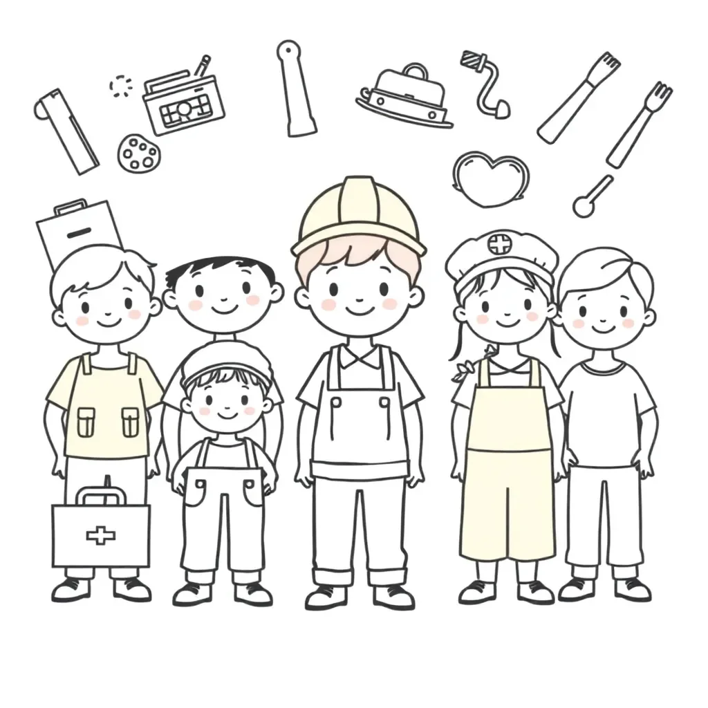 Professional workplace communication illustration