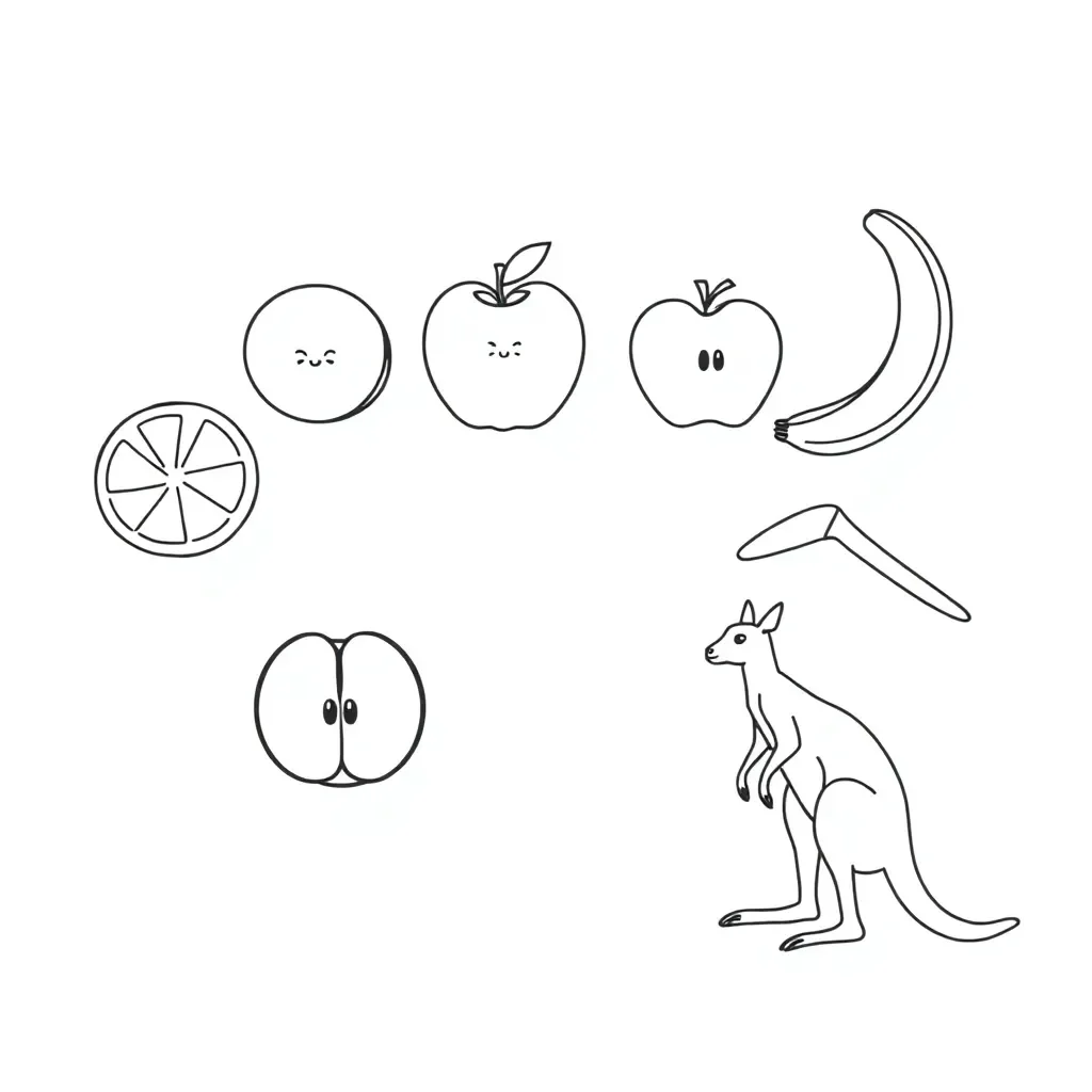 Fraction circles and pizza slices