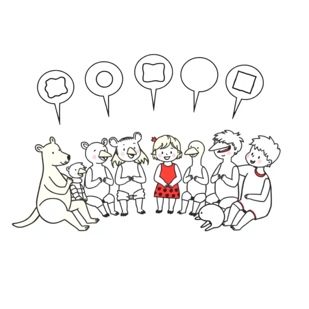Voice and point of view illustration