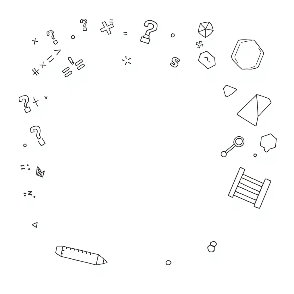 Multiplication worksheet illustration