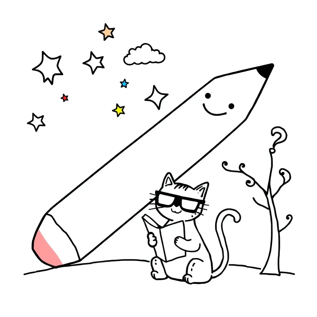 Silly metaphors illustration