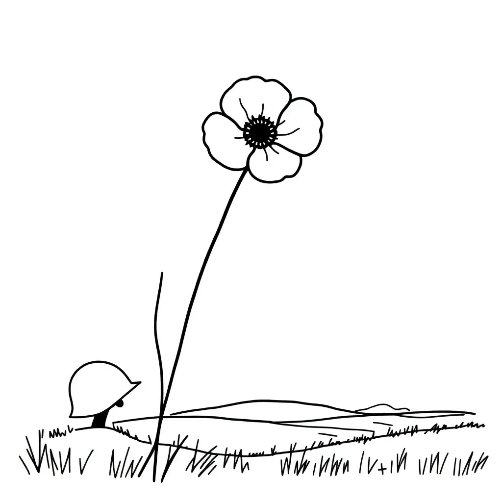 Remembrance Day poppy