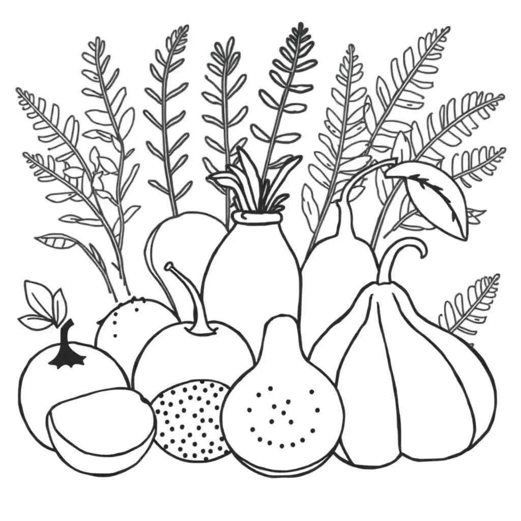 Various global street foods illustration