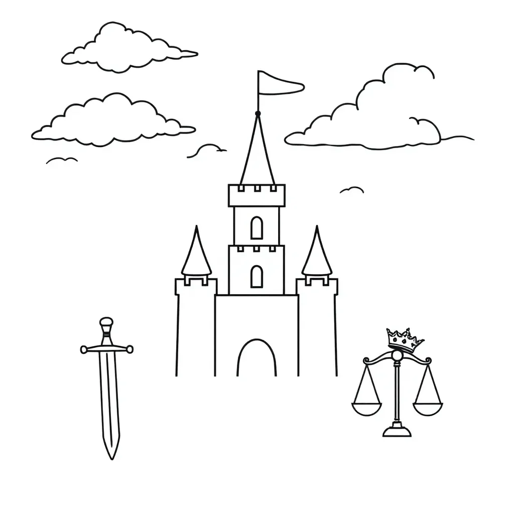 Shakespeare and Macbeth illustration