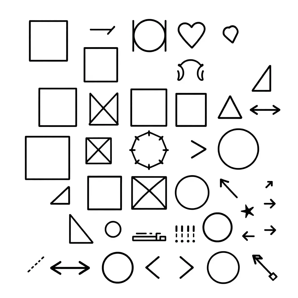 Linear algebra matrices and vectors illustration