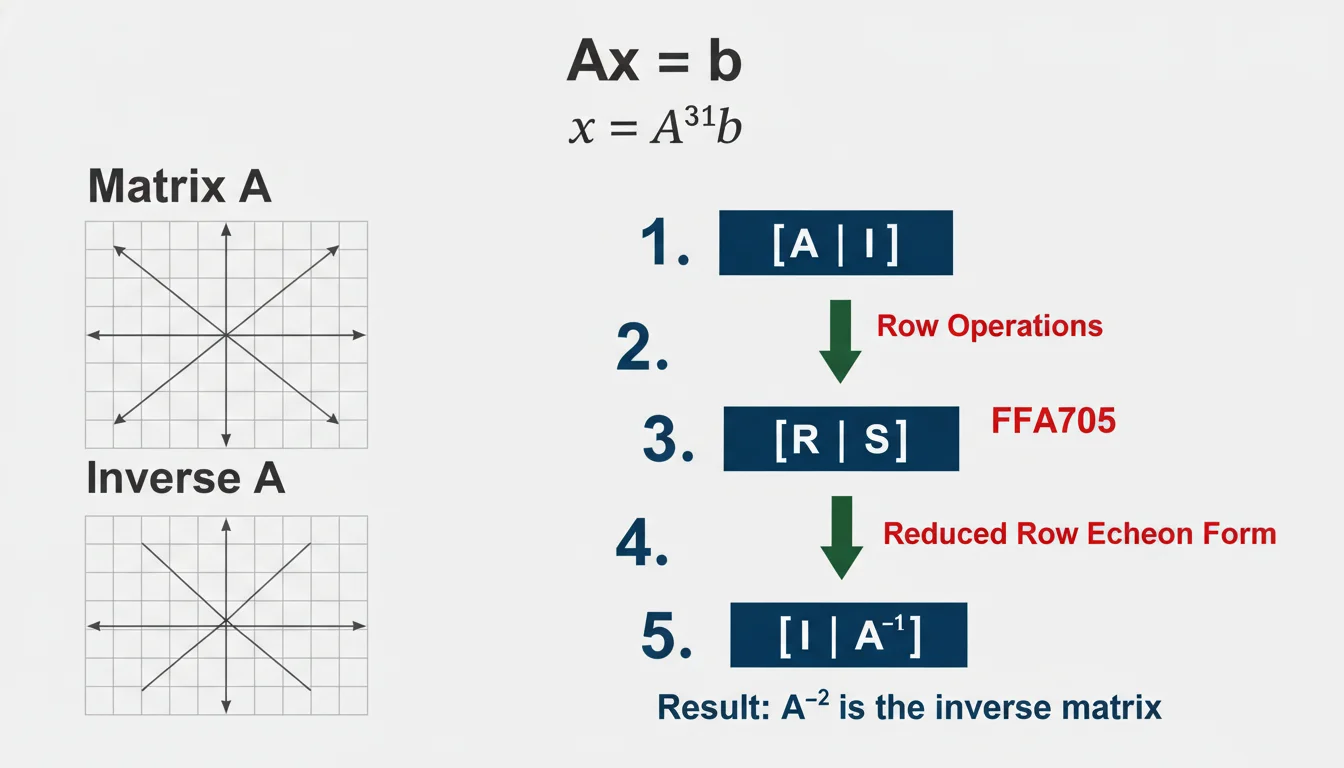 Solving Linear Systems: Inverse Matrix Method