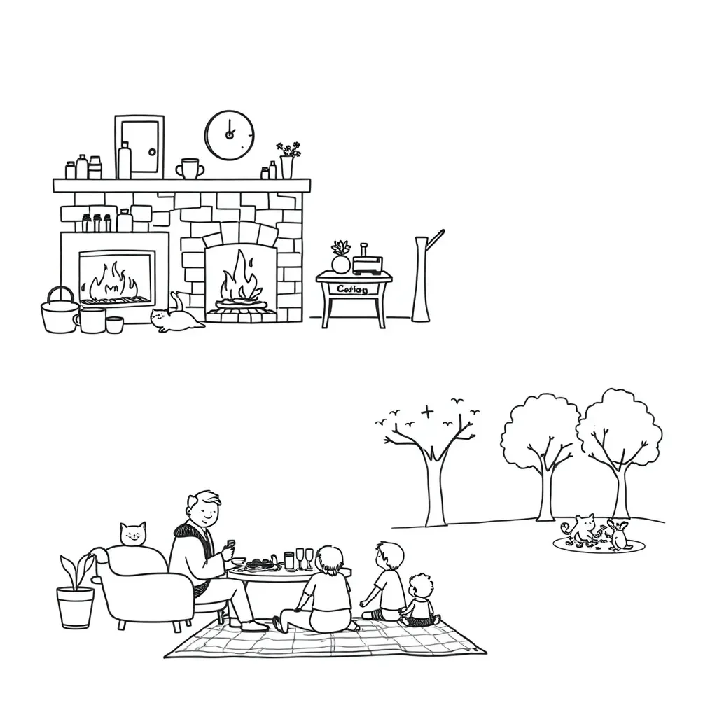 Spanish grammar illustration