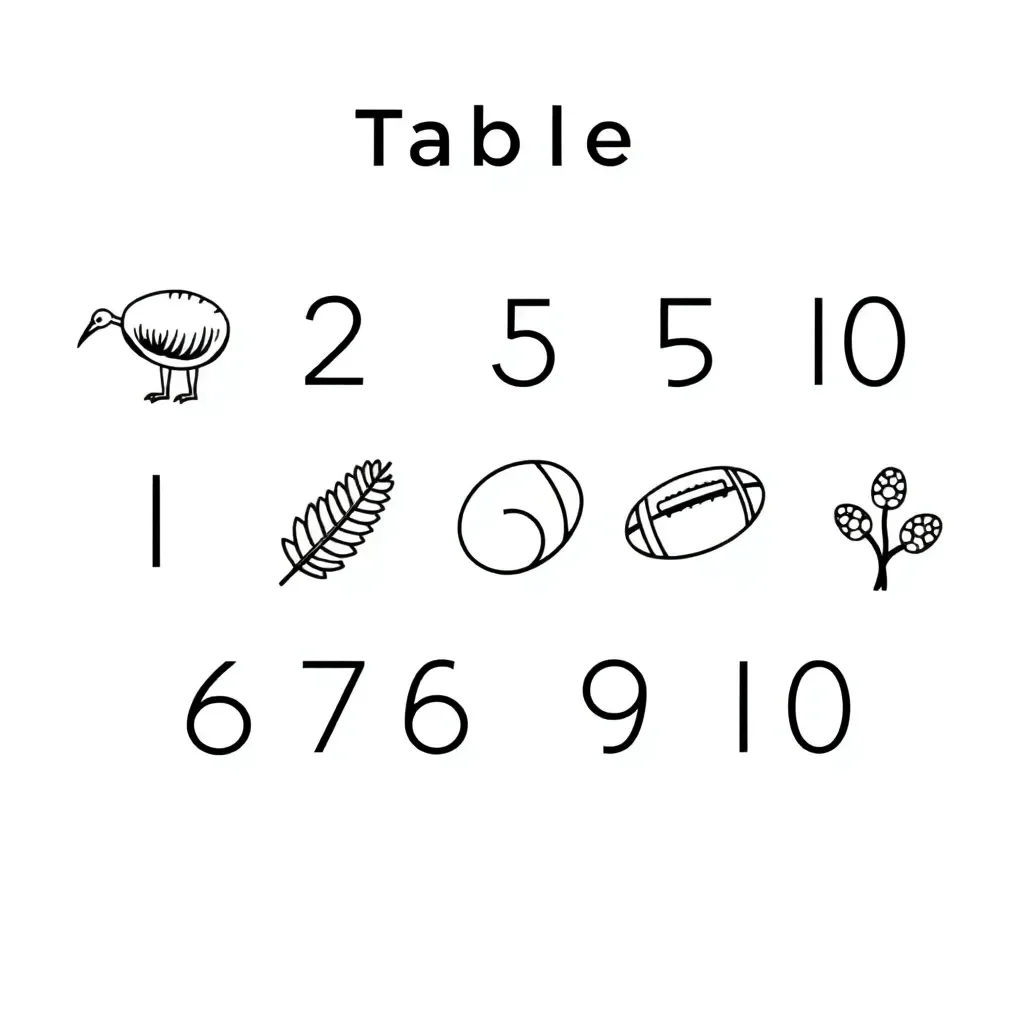 Number bonds illustration