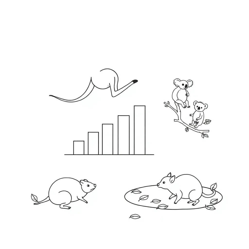 Statistics and data analysis illustration