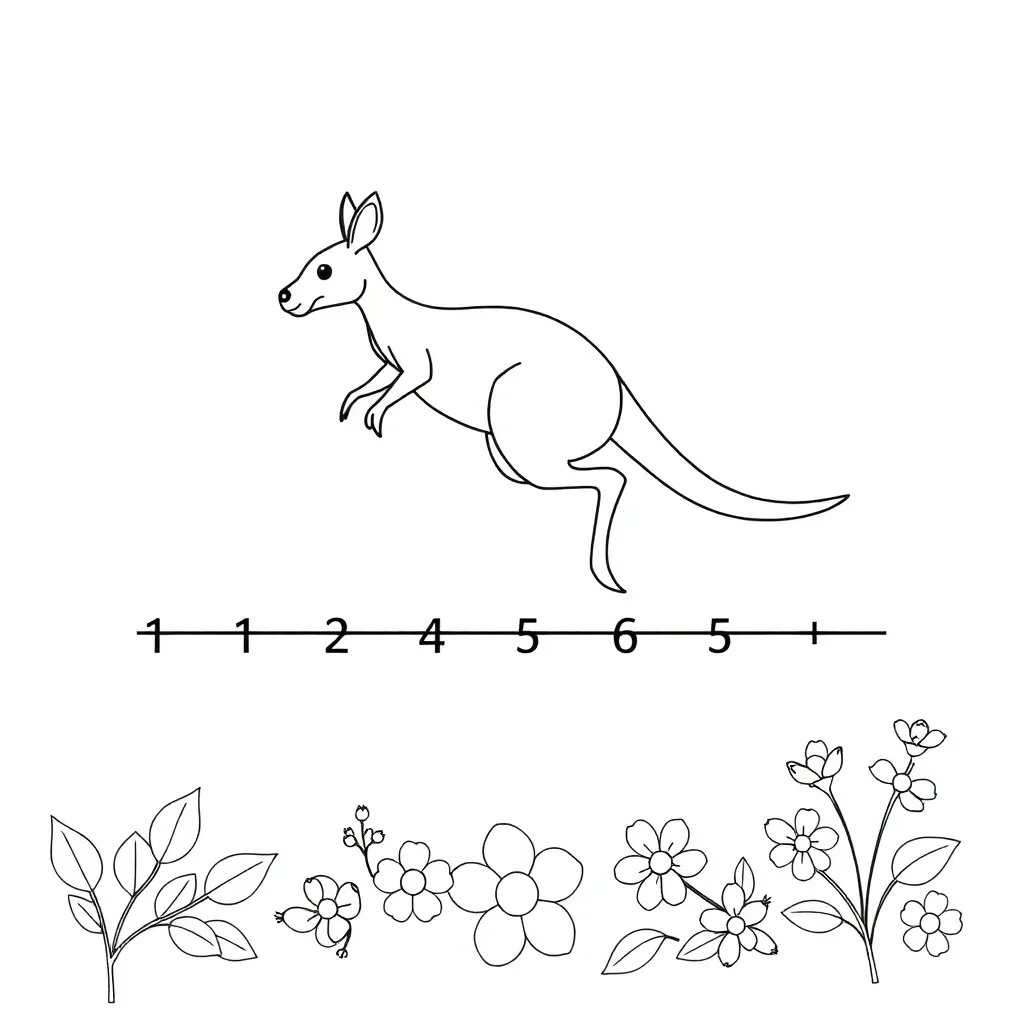 Addition algorithm illustration