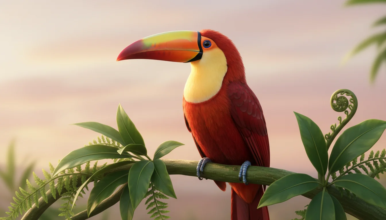 Warm Gradient Animal Example