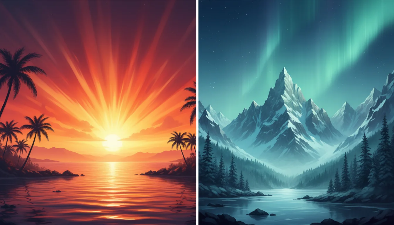 What Are Warm and Cool Colours?