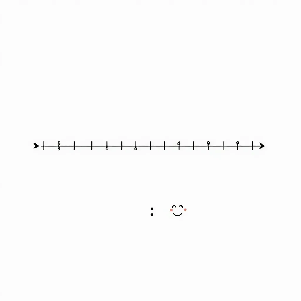 Decimal subtraction illustration