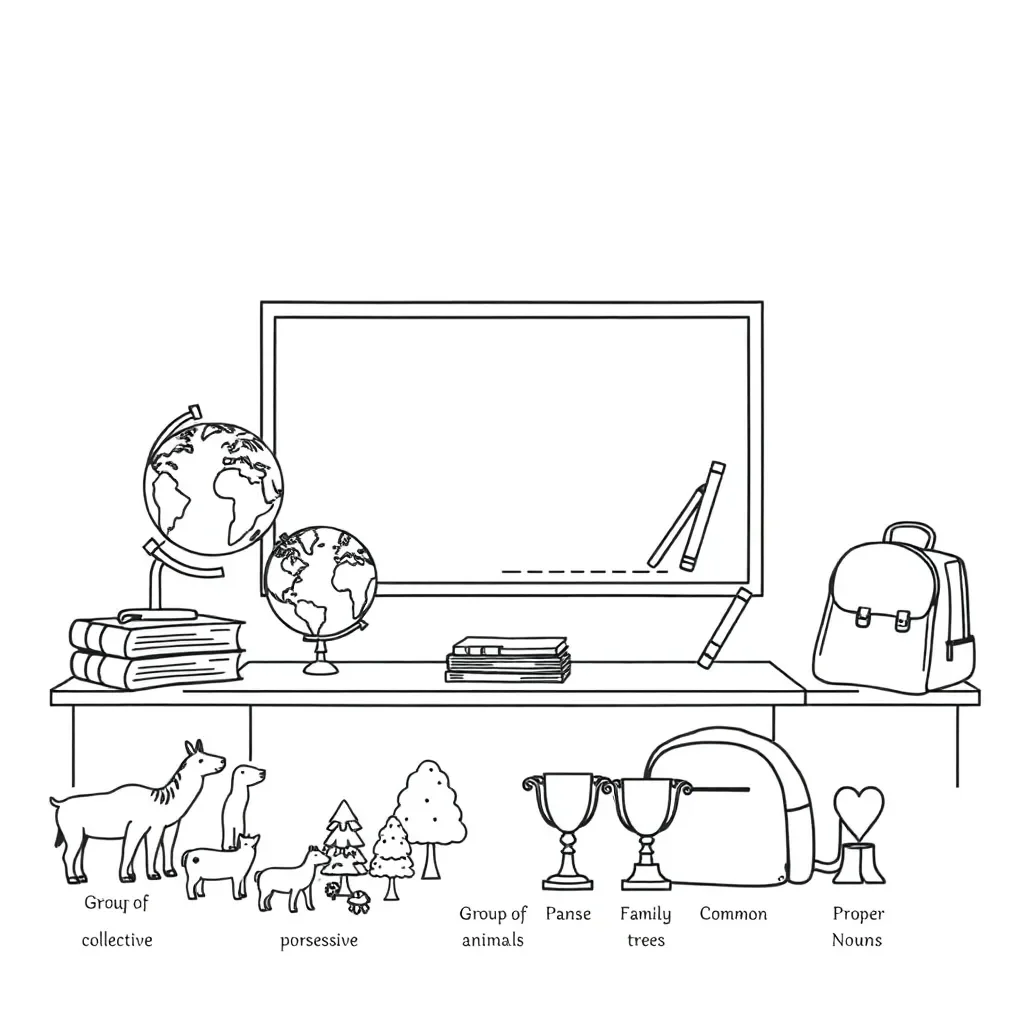 Worksheet illustration