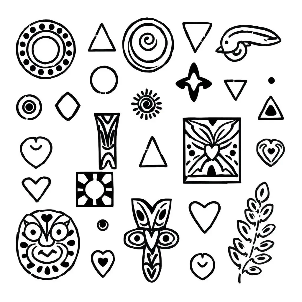 Geometric shapes and patterns