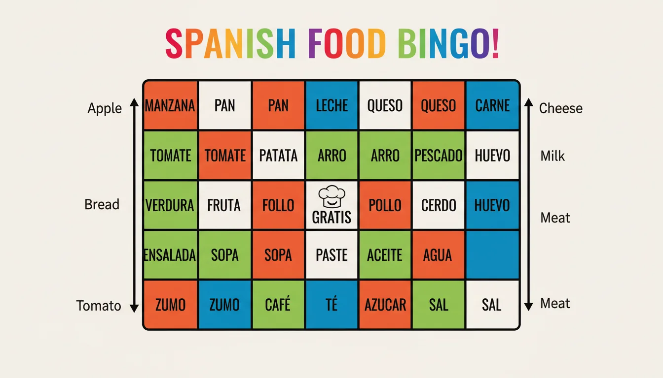 Vocabulary Bingo Challenge!