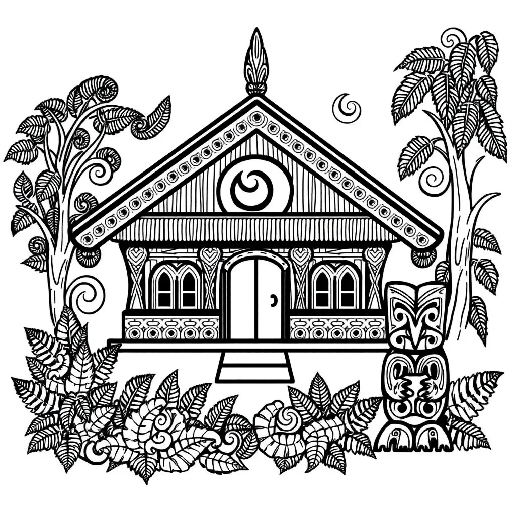 Māori cultural symbols and greetings