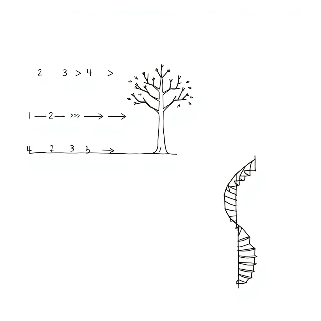 Mathematical sequence illustration