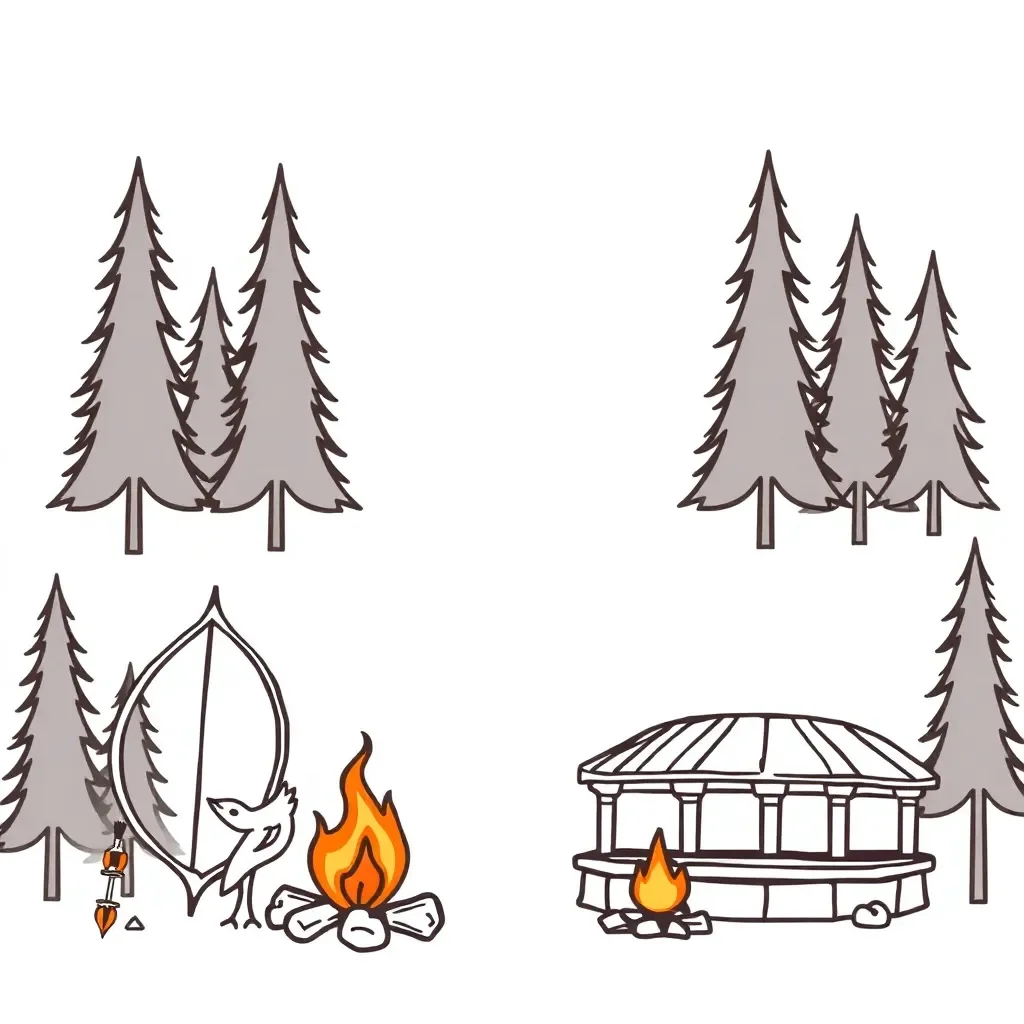 Mockingjay pin illustration