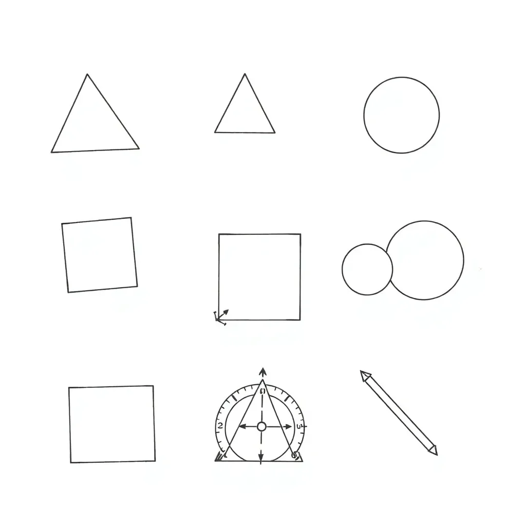 Angles and geometry illustration