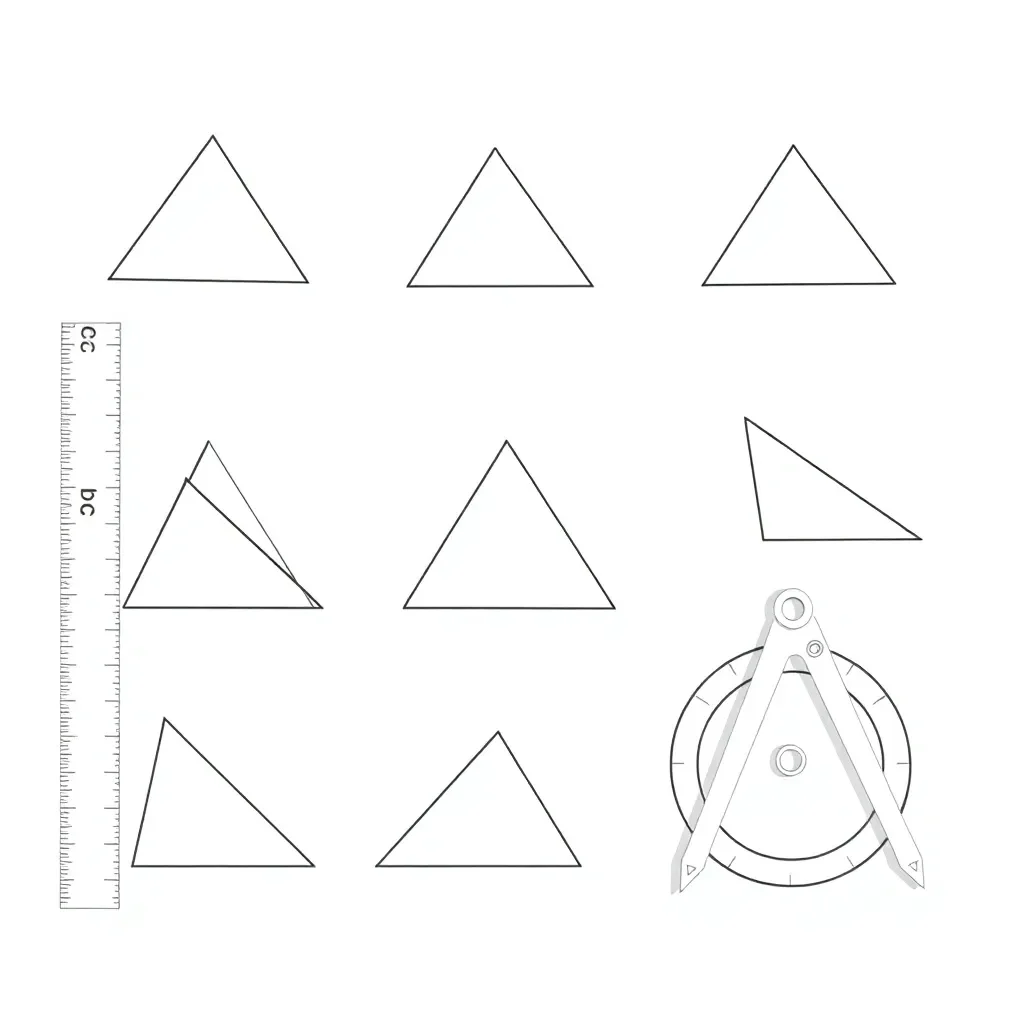 Triangle construction tools and examples
