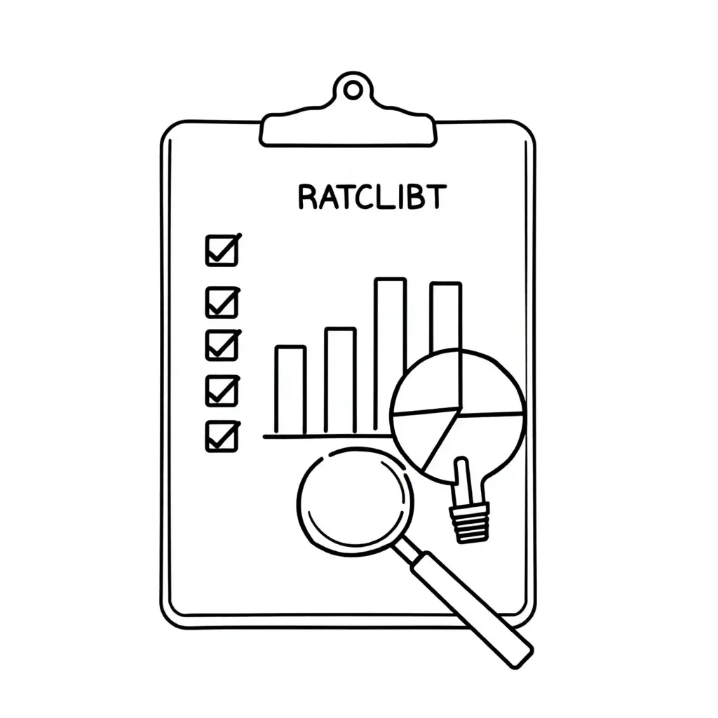Data collection and statistics illustration