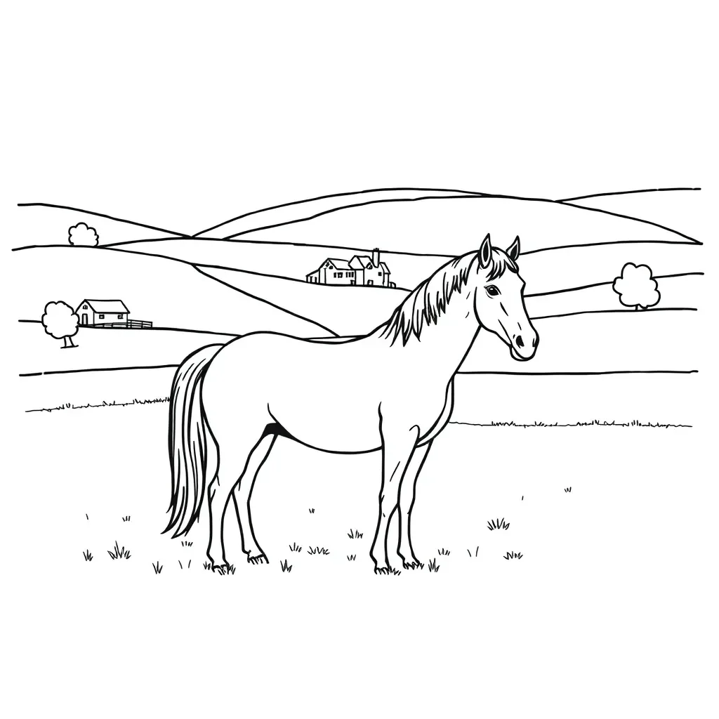 War Horse illustration