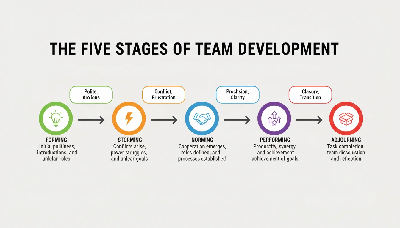 The Five Stages of Team Development