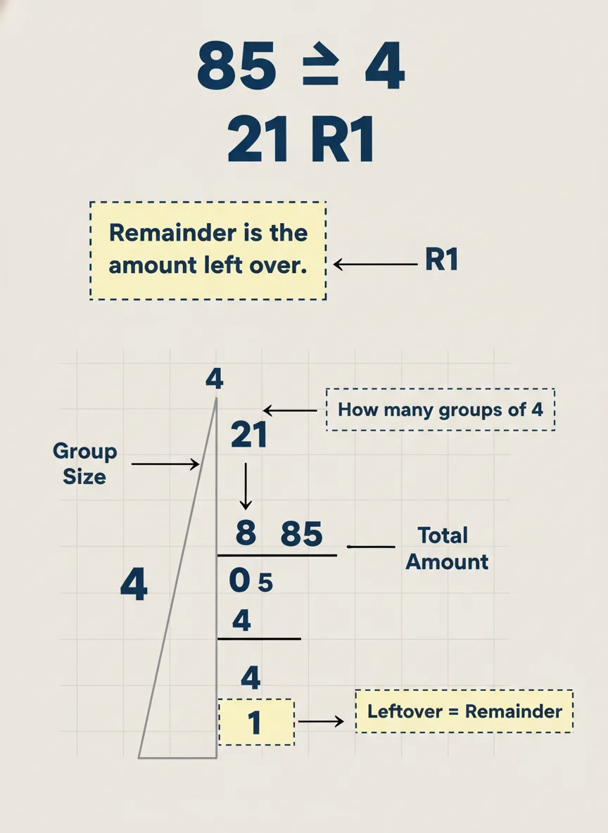 Dealing with Remainders