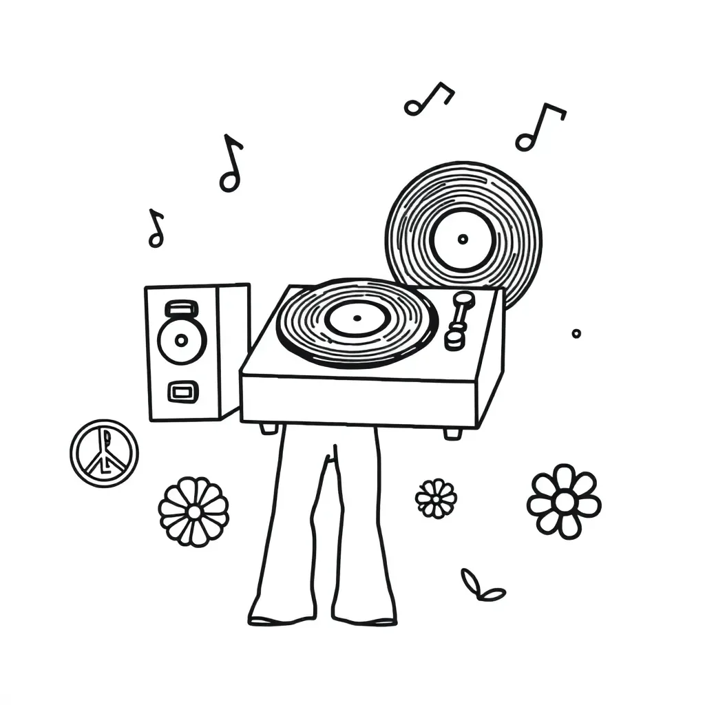 1970s rock bands with microphones and guitars