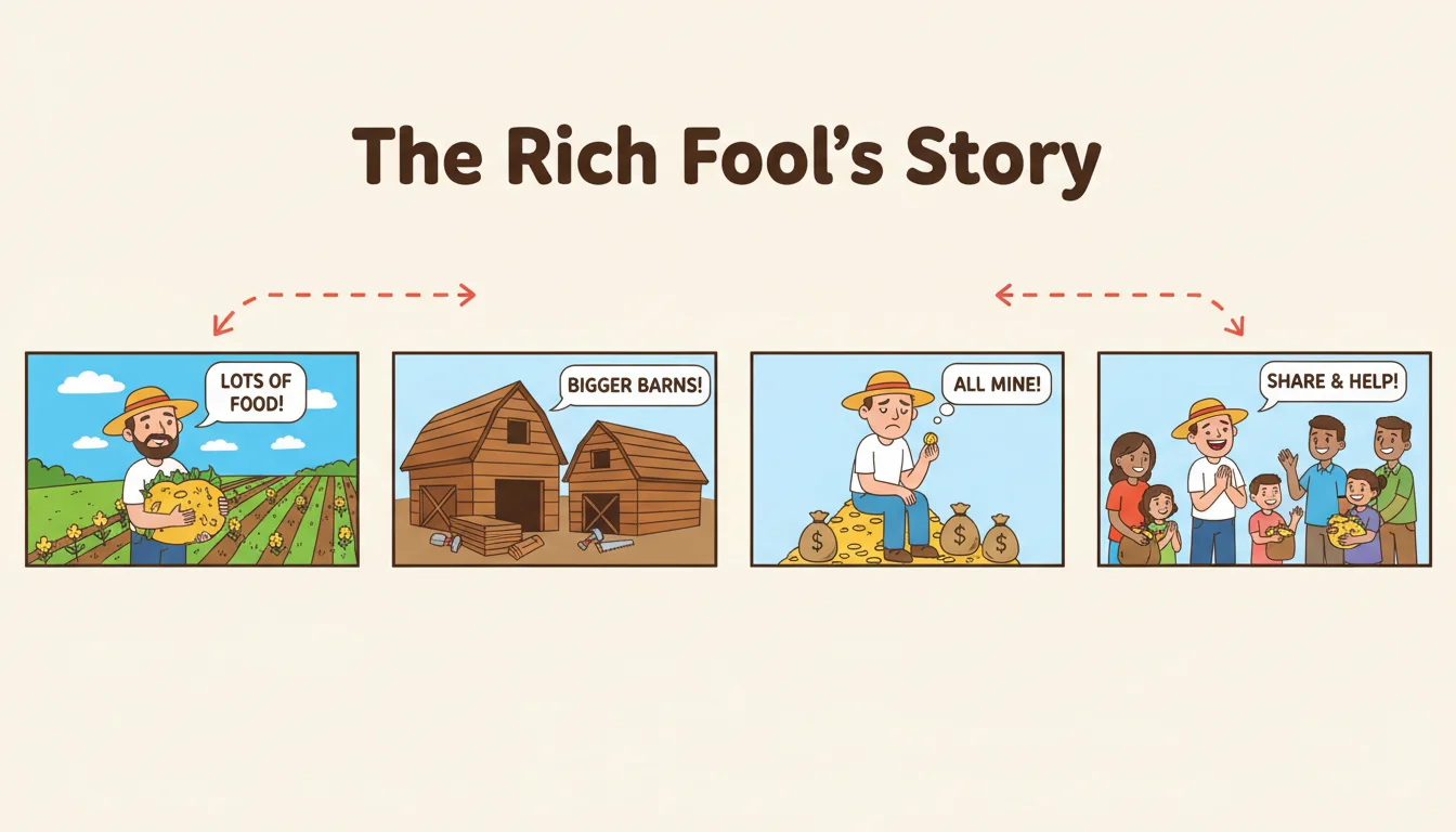 The Rich Fool's Story
