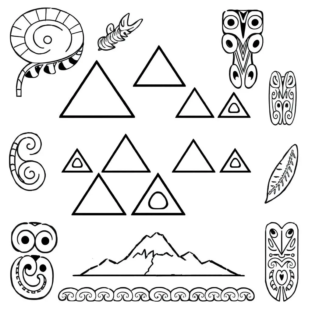 Various triangles showing different angle and side classifications
