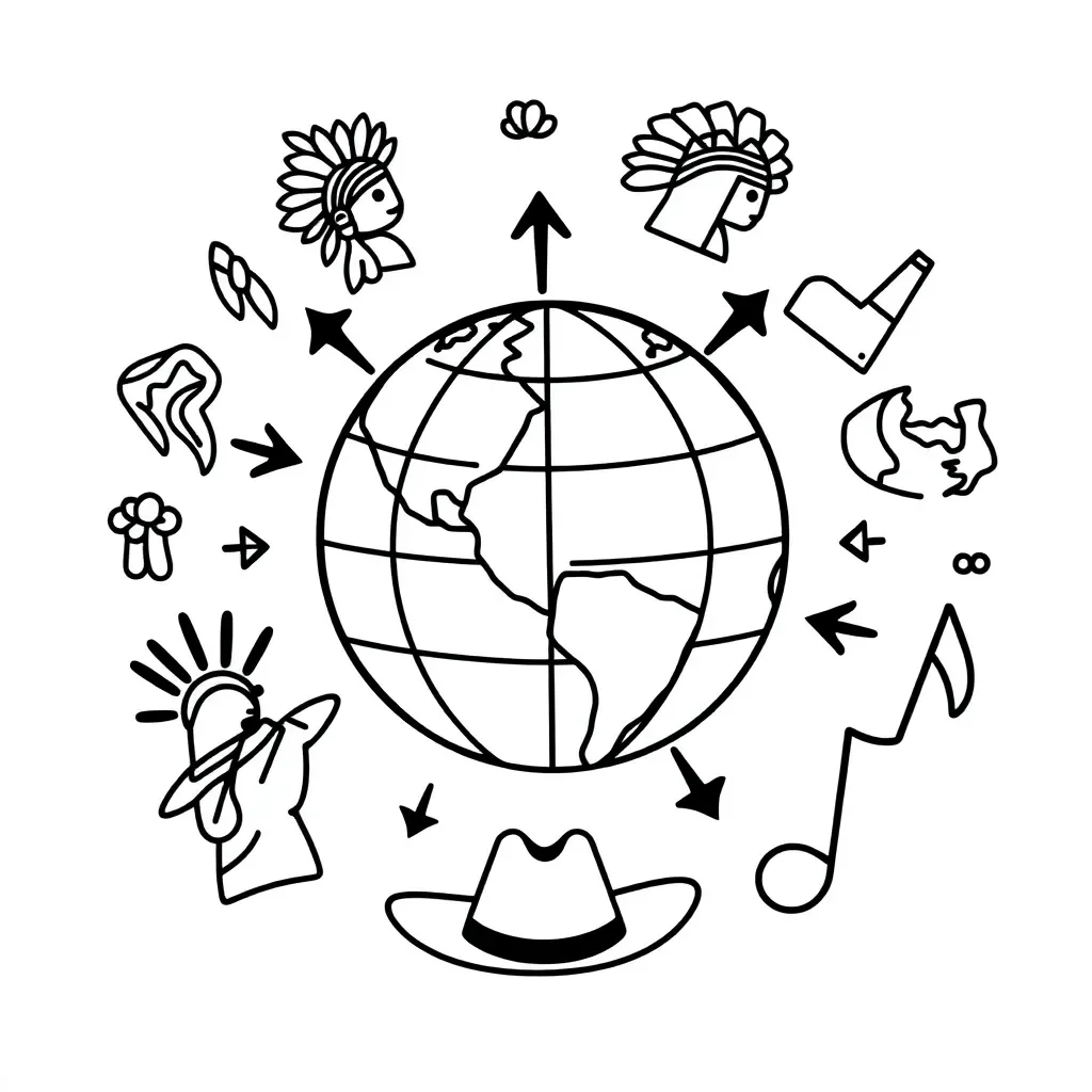 Industrial Revolution and slavery illustration