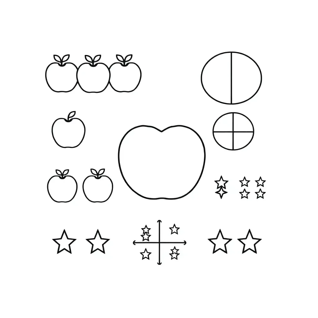 Division strategies illustration