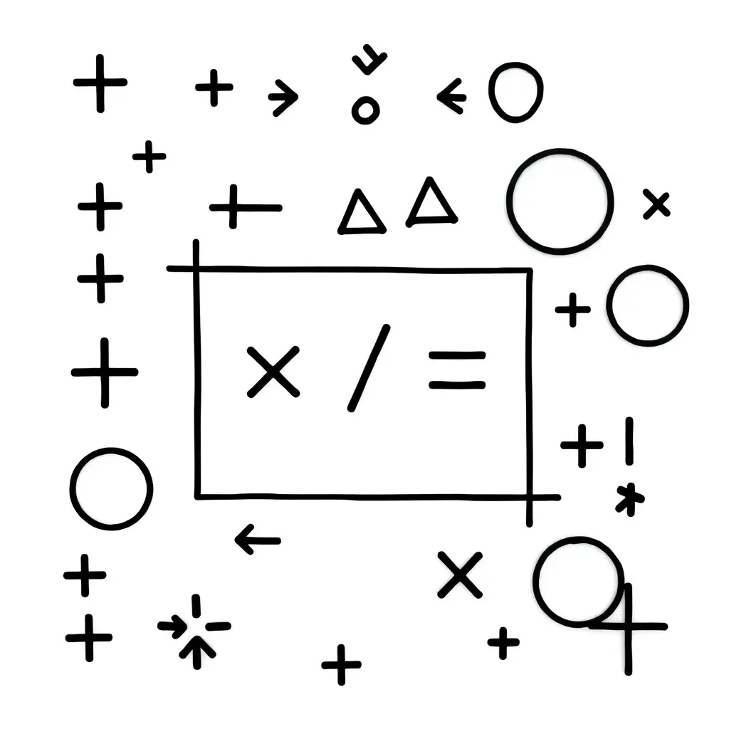 Mathematical properties illustration