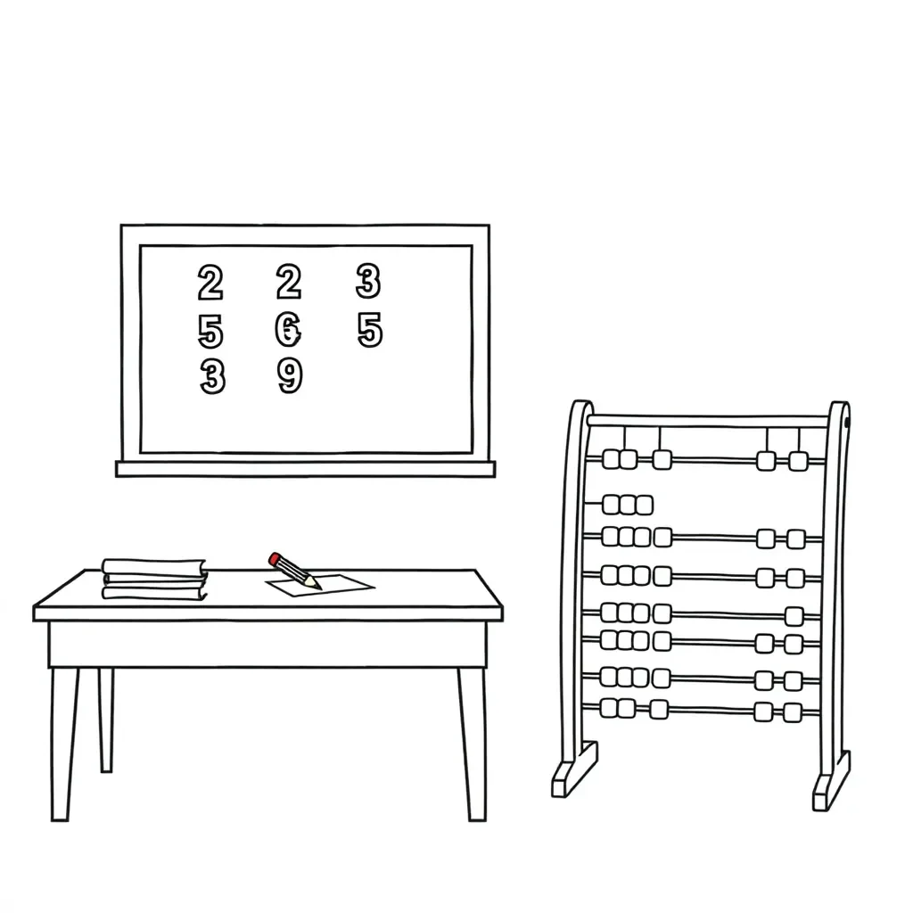 Place value columns illustration