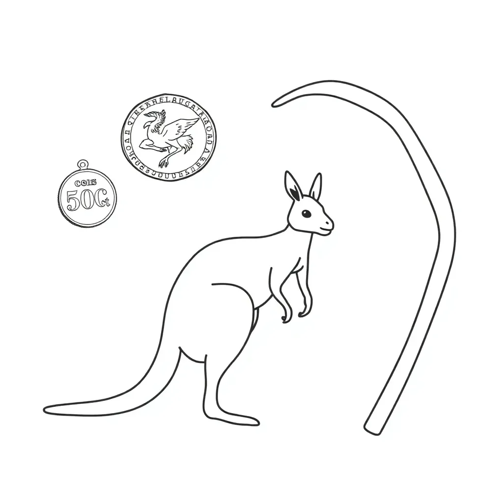 Australian coins and notes