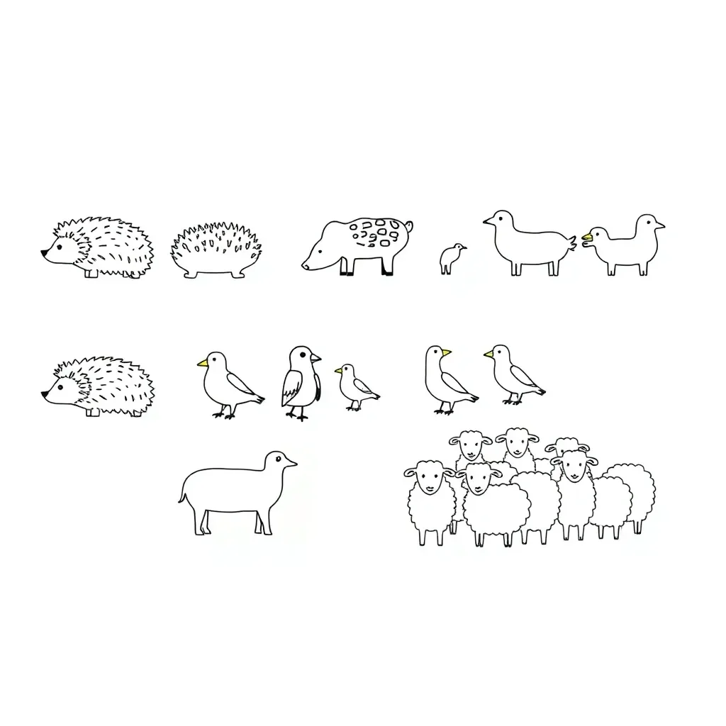 Numbers and counting illustration