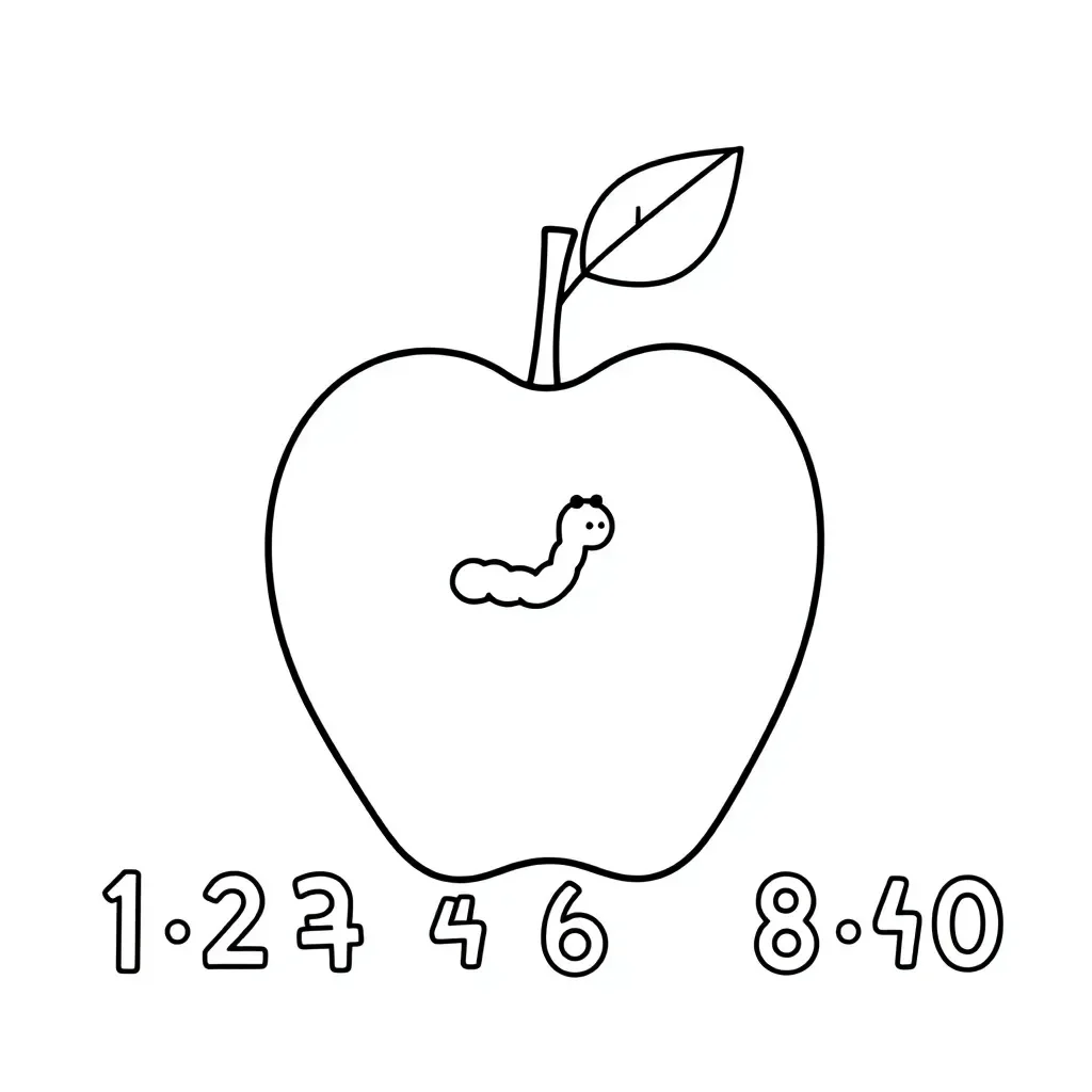 Subtraction practice illustration
