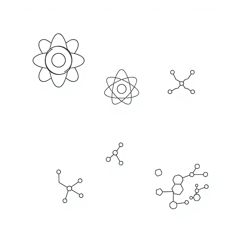 Atomic structure diagram