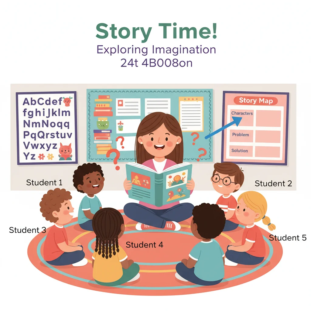 5 Wh-Questions Story Map Fun