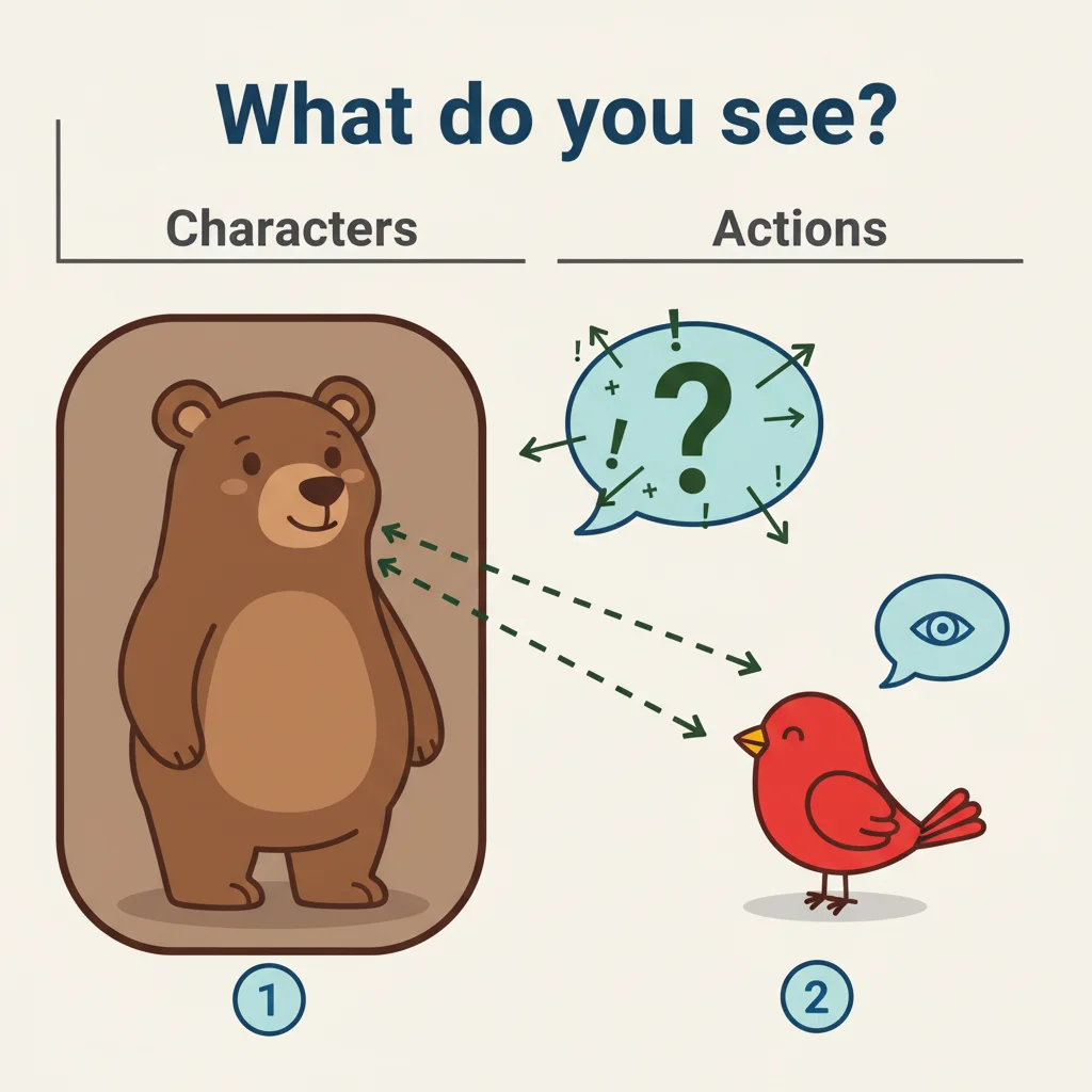 WHAT happens in our story?