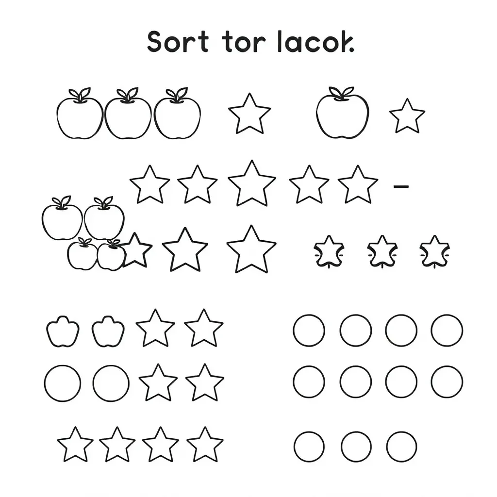 Colourful counting objects and numbers