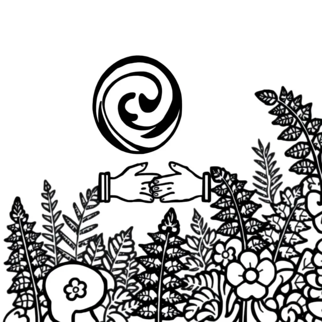 Students communicating at camp