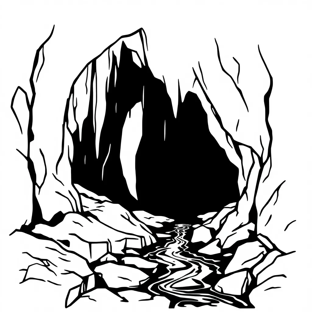 Coastal cave and cliff erosion