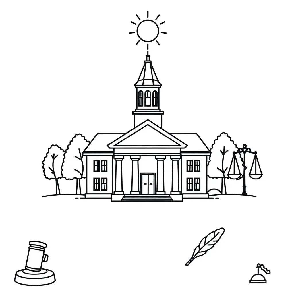 Historical document with quill pen