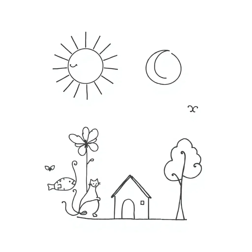 Compound words illustration
