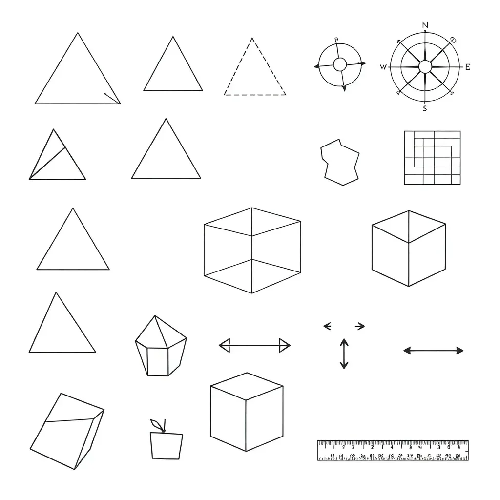 Geometry shapes and tools