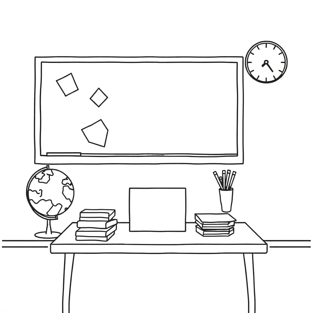 Worksheet illustration